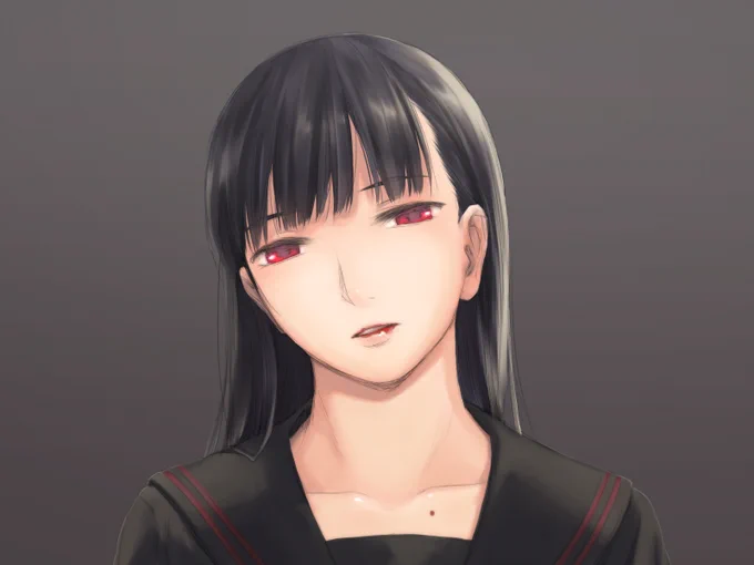 実は私、吸血鬼は大好きなのですが、自分が吸われたいと思ったことはありません。
私なんかの所に来たら、「女性の血を吸いなさい」と説教しないといけません。
ただ、吸血現場に出くわして、こ、殺される…と恐れているところを、こちらに全く興味を示さずに立ち去られる、というのには憧れています。 