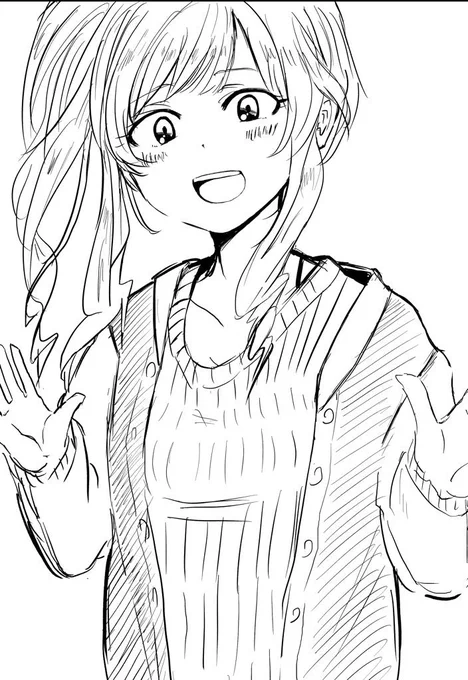 #みなさん去年の今頃はどんな絵描いてましたか 

こんなん 