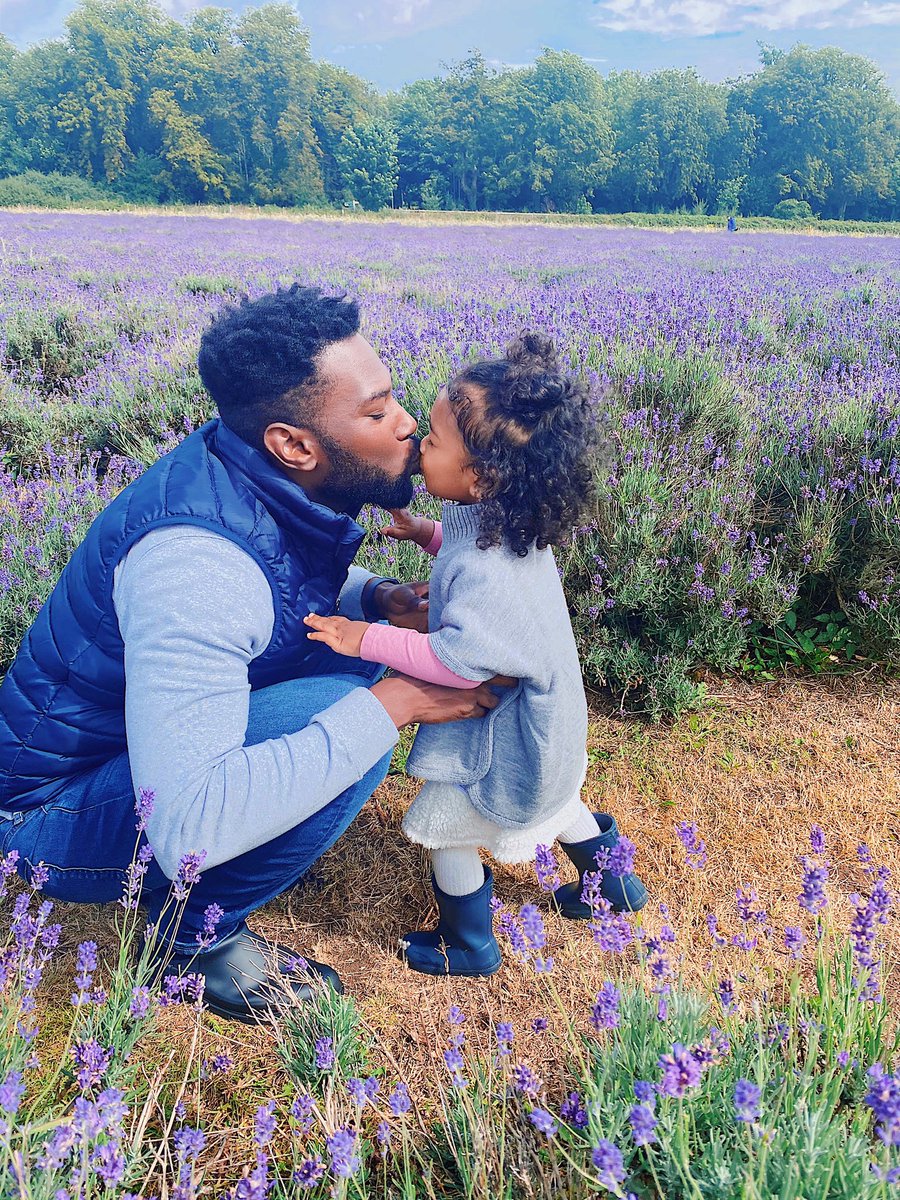 QaribbeanQuant's tweet photo. A wonderful day for Lavender and kisses yesterday!☺️ #DataDad https://t.co/3a1wOZNzi3