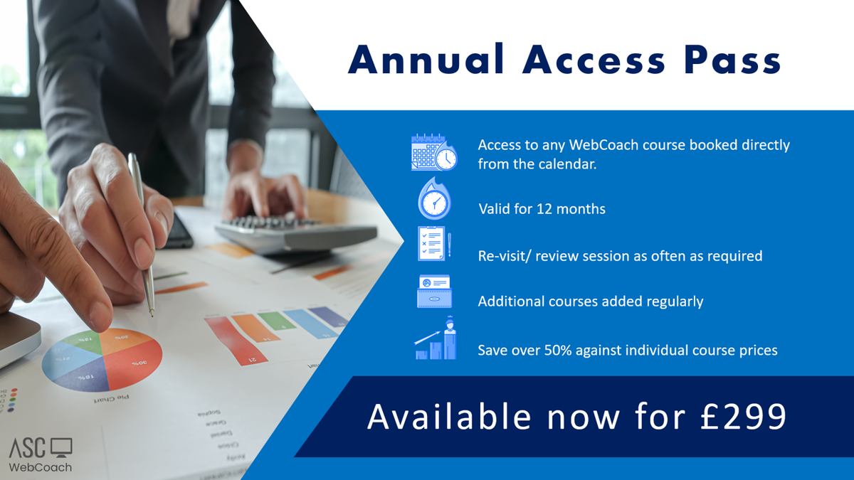 ASCWebCoach's tweet photo. Access to all of our fantastic ASCWebcoach courses for less than £300! 
Get your annual access pass now at https://t.co/J1u6EA0Phd

#businesscoaching #businesstraining #onlinetraining https://t.co/RLne8l86Jx
