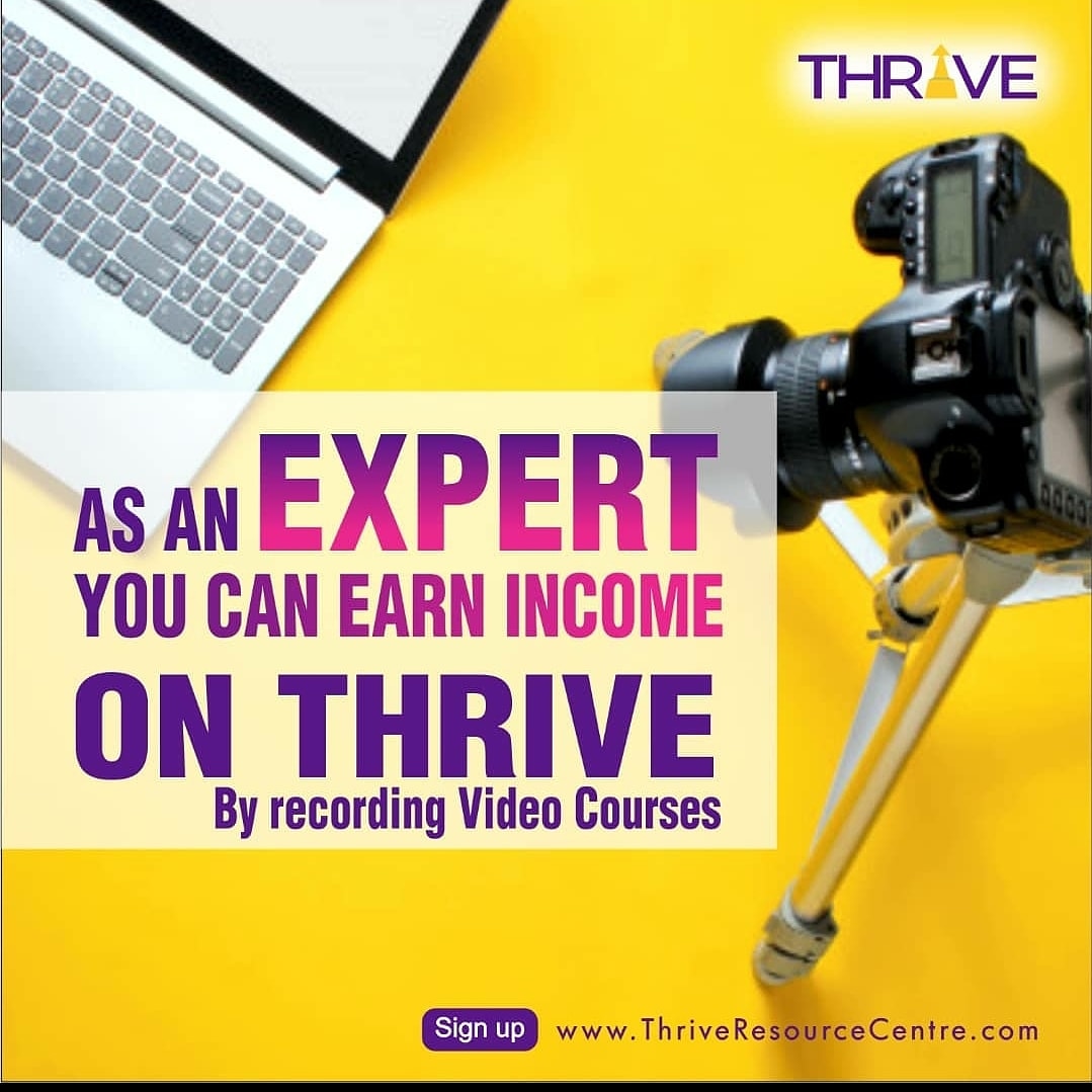 Thrive_RC's tweet photo. Earn addition income @thrive_rc while teaching the world any subject that you are an expert in. Sign up now at https://t.co/mqQM3iL7c6
#ItsTimetoThrive
#LearnAnythingAnytime
#OnlineLearningNigeria
#LearnWithThrive
#elearningdevelopment #entrepreneurship https://t.co/1QhrYn7lU3