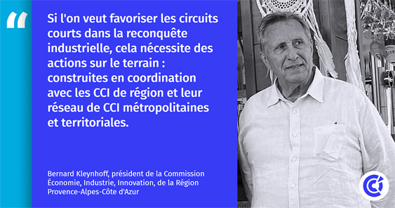 Avant le #BIGTOUR, tournée estivale <a href="/Bpifrance/">Bpifrance</a> qui fait de l'#industrie une fête (en région : 21/08 Savines le Lac, 22/08 Nice, 25/08 la Londe), <a href="/KLEYNHOFF/">Bernard KLEYNHOFF</a> <a href="/MaRegionSud/">Région Sud</a> nous confie sa vision de la #relance économique, en lien avec le #reseauCCI⤵️
paca.cci.fr/r-8105