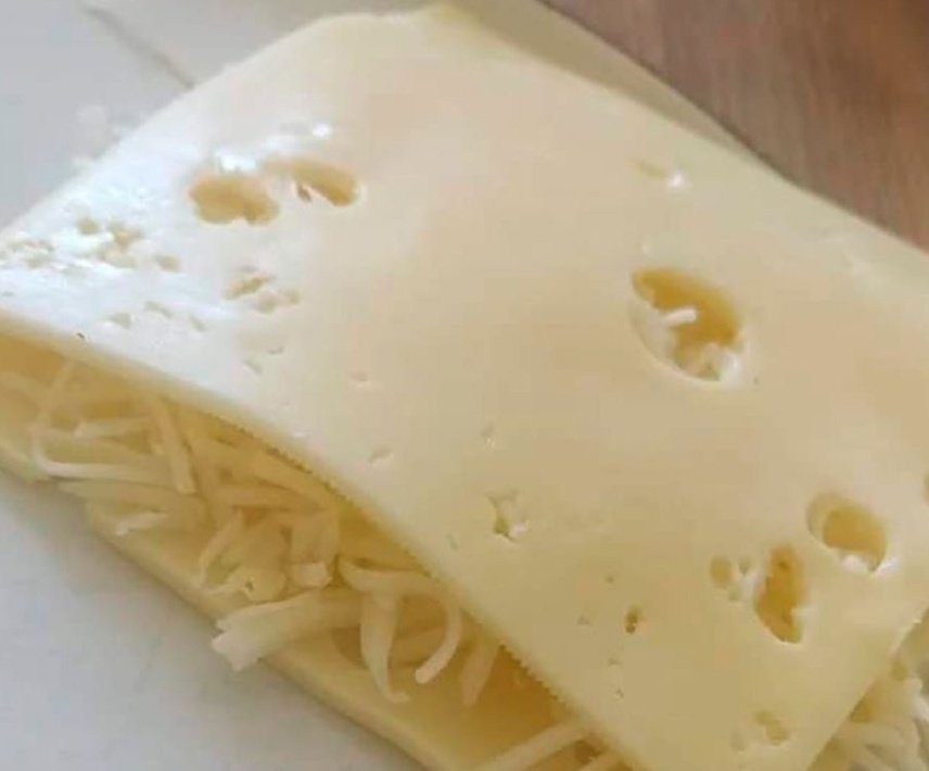 alguien: te gusta el queso?
yo: