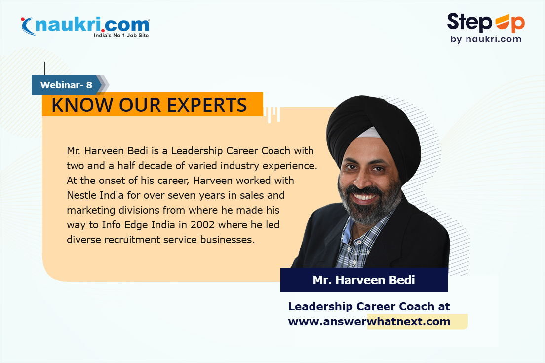 Naukri's tweet photo. Join us on the 8th edition of the #Naukri webinar series this Thursday at 5 pm to get some practical advice on managing career progression in these times. #Knowourexperts and catch them live on the panel discussion.
Reserve your seat now: https://t.co/XOhLSK9BDR https://t.co/OtVOeGE05R