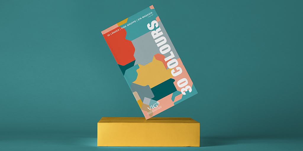 „30 Colours“ für 30 Märkte. Das neue Imagemagazin für die Vienna Insurance Group (VIG).

#vig #30markets #design #publishing #international