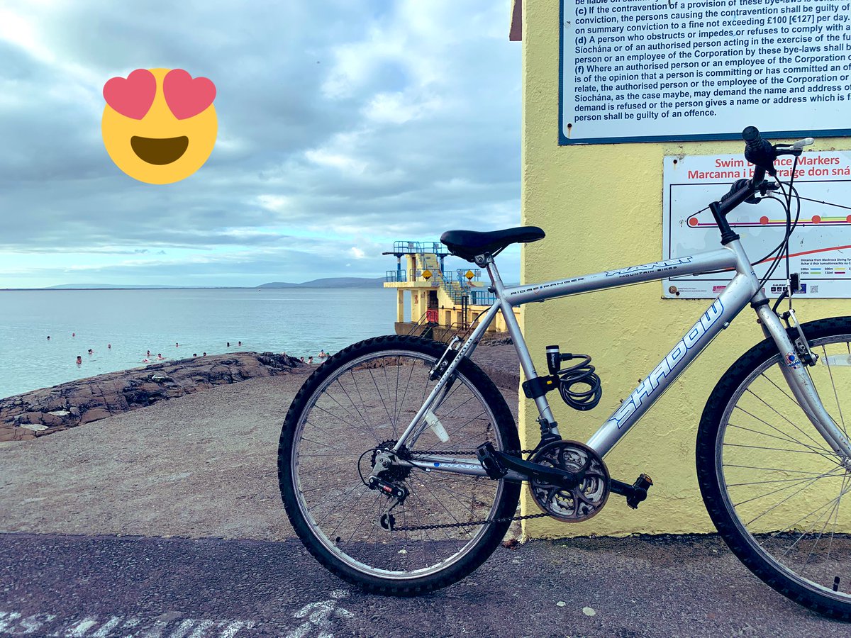 UniOfGalwaySU's tweet photo. Another #cyclelocal spin done on Silver Shadow this morning with a bonus dose of #vitaminsea for Team Stride of Pride (on wheels) πͺπ² π
#iBikeSalthill #galwaycycling https://t.co/YM7VKUmd6h