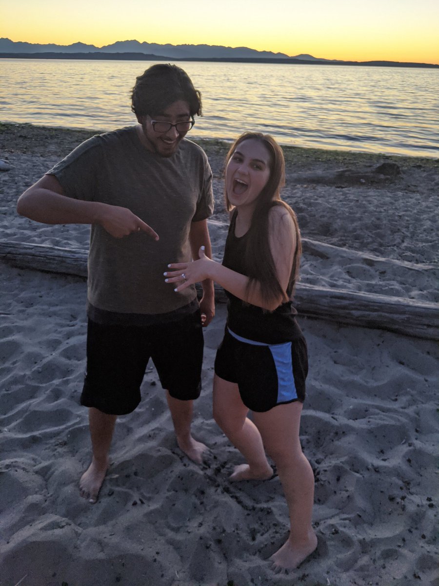 Joshua_McClean's tweet photo. Hey @KidCudi I did what you said and cuffed her tight 😌💍 you free April 3rd? 👀😂 https://t.co/A6MJPs2geX