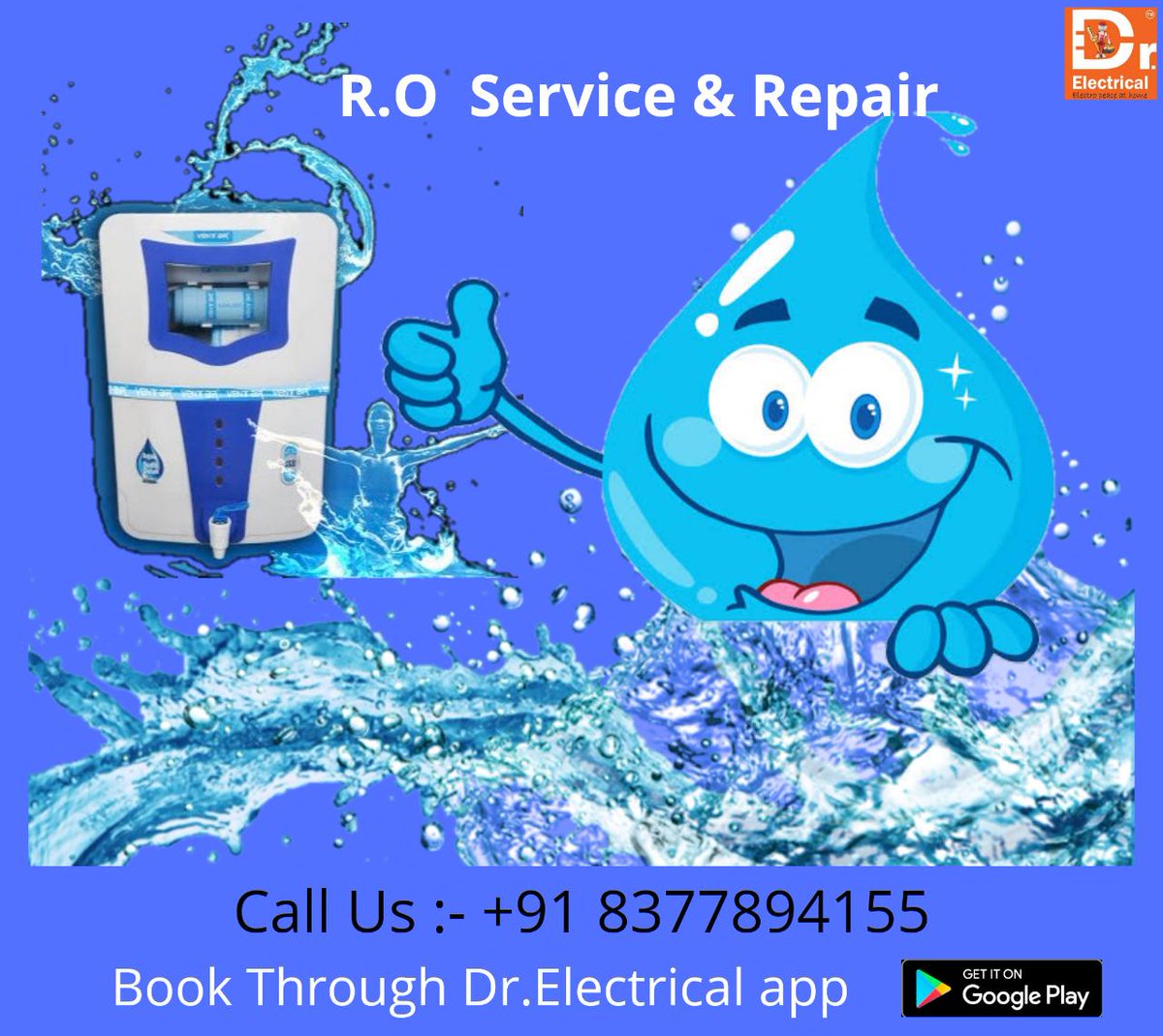 DrElectrical4's tweet photo. Dr. Electrical is your one-stop destination for all Electrical related services. It’s India’s largest Mobile App based and GPRS Enabled Electrical service provider. Call on 8377894155
#AC #SplitAC #WindowAC #RO #Chimney https://t.co/ujWg8GL8ly