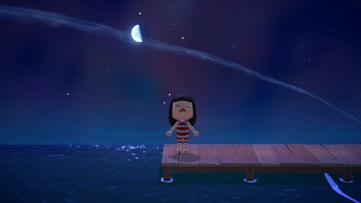pityfi's tweet photo. Vai nadar de madrugada, num dia frio, é nisso que dá... #atchim, #AnimalCrossing #ACNH #NintendoSwitch https://t.co/N3KlU17VZ1