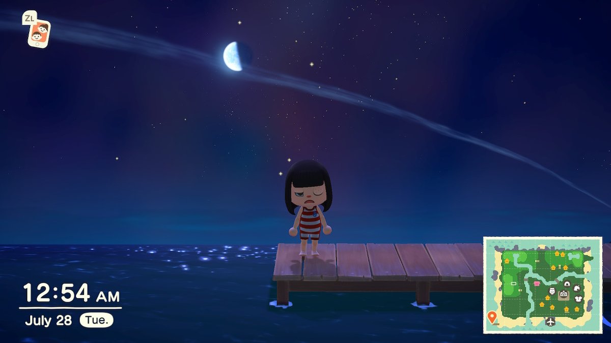 pityfi's tweet photo. Vai nadar de madrugada, num dia frio, é nisso que dá... #atchim, #AnimalCrossing #ACNH #NintendoSwitch https://t.co/N3KlU17VZ1