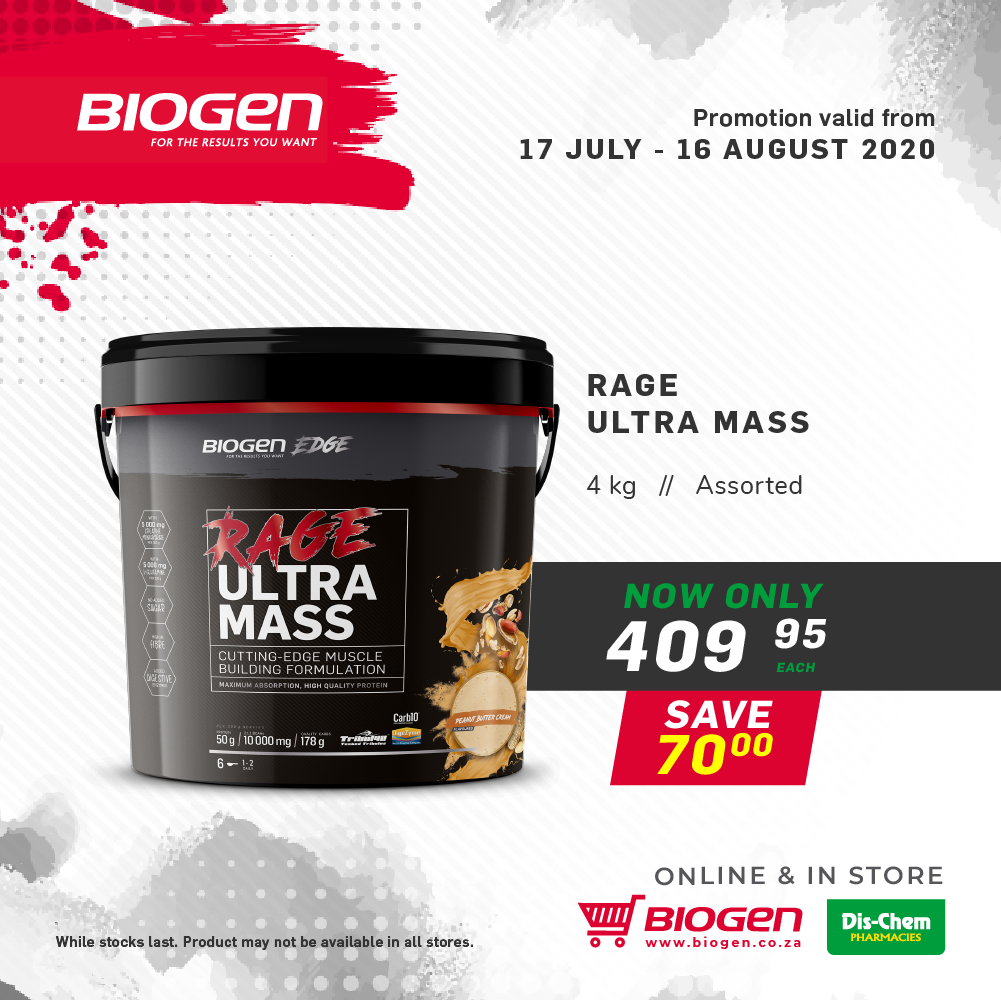 BiogenSA's tweet photo. #BeYourBest and SAVE on selected Biogen RAGE products & MORE..👏
Boosting performance levels to help you reach your goals🏆
Available @Dischem or shop online 💻
👉 https://t.co/qtIUgQdnNu
Valid 17 July - 16 August
While stocks last
#Biogen #BiogenRAGE #TeamRED #sale #FitDeals https://t.co/yYZ8jiNB6H