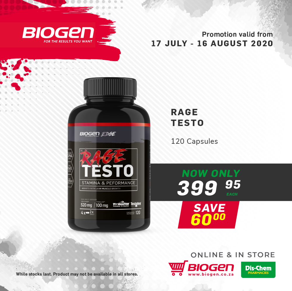 BiogenSA's tweet photo. #BeYourBest and SAVE on selected Biogen RAGE products & MORE..👏
Boosting performance levels to help you reach your goals🏆
Available @Dischem or shop online 💻
👉 https://t.co/qtIUgQdnNu
Valid 17 July - 16 August
While stocks last
#Biogen #BiogenRAGE #TeamRED #sale #FitDeals https://t.co/yYZ8jiNB6H