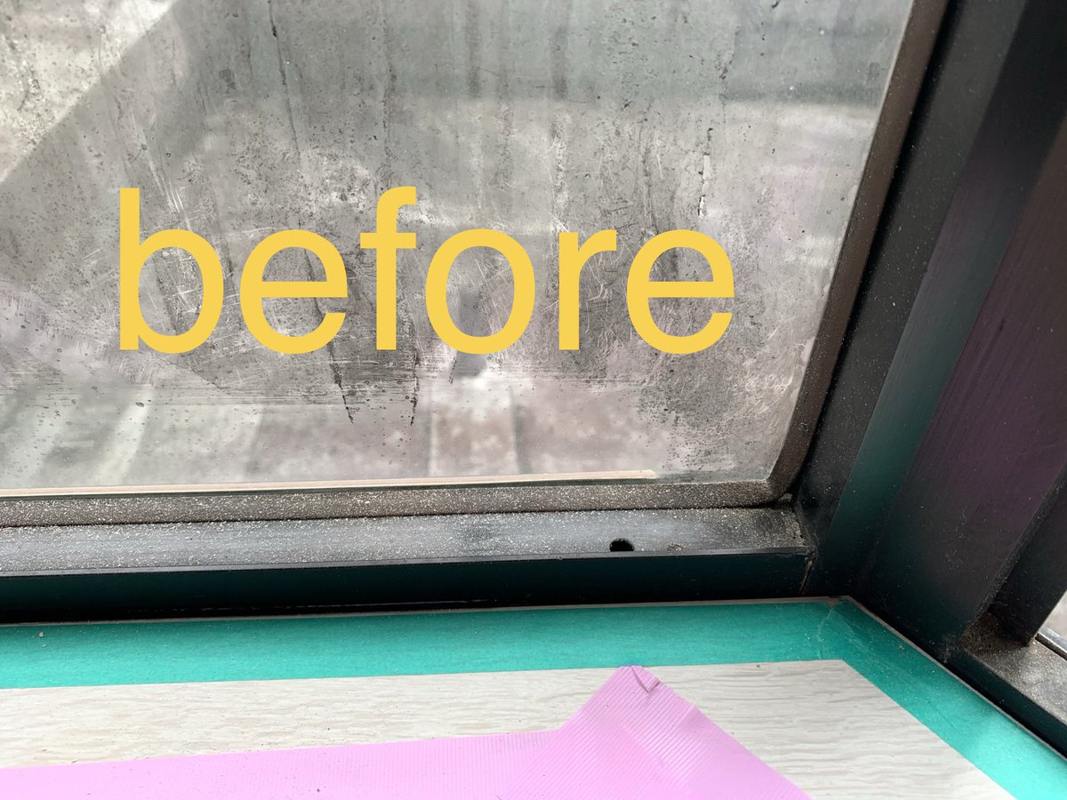 ゴムパッキンのカビ