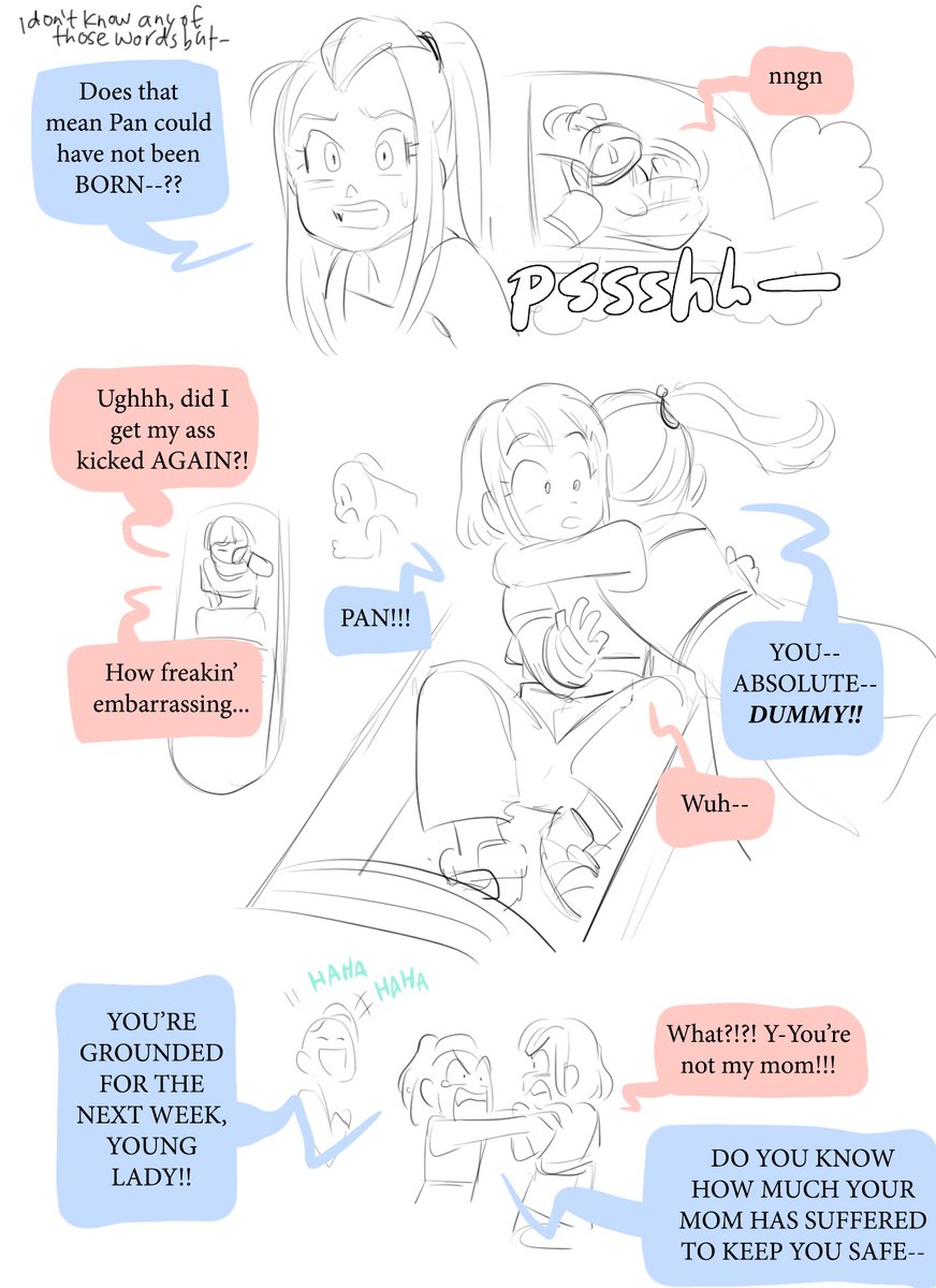a_karaii's tweet photo. [dbz] Waaaayy too much dialogue, and the beginning of a plot?? Dun dun dun...
In other news, Bulma is a genius biomechanical engineer+applied physicist, why not throw in a casual honorary medical degree too hahaha 😂 https://t.co/LMtt8Cvr3W