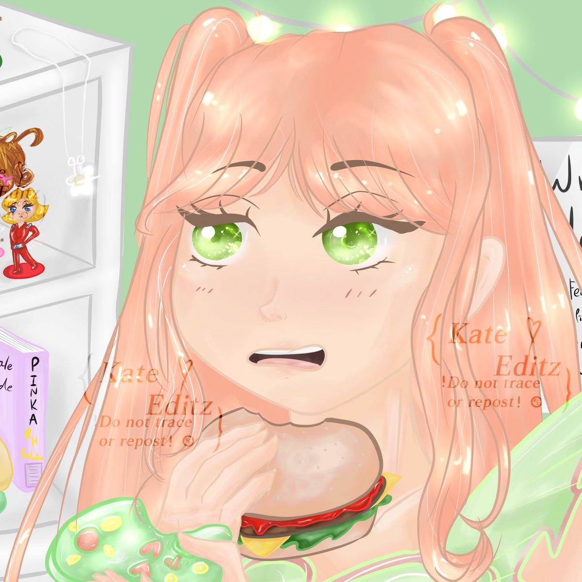 KateEditz_'s tweet photo. 💚🌼 Oh no!! On your left! 🌼💚

A super late bd gift for @imiotus. I’m sos sorry it took this long aaa! But still hope you like it! 💗✨

Enjoy! #KateEditzArt #Art #BDGift https://t.co/dubLBUoQah