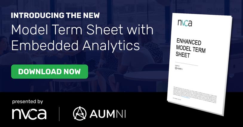 getaumni's tweet image. We're excited to announce our new partnership w/@NVCA! Together we have enhanced #NVCA's Model Term Sheet, adding extensive market insights into deal terms found in executed #venture financing agreements. #VentureCapital #Innovation #BusinessIntelligence zurl.co/oqda