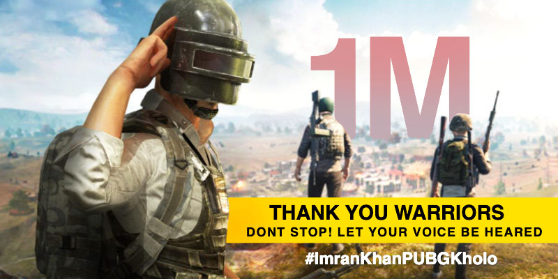syed786_tayyab's tweet photo. Let your voice be heard.
They cant ignore us for too long now. 
The trend in back if we keep this trending today they will be forced to take action. Thie is the only way.
#ImranKhanPUBGKholo 
#ImranKhanPUBGKholo https://t.co/dRStTqPwvT