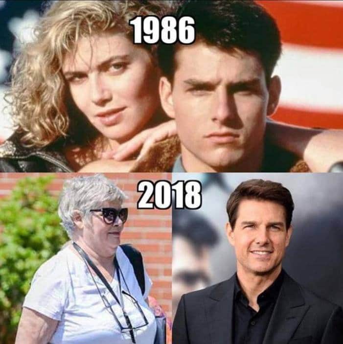KriziaMLopez's tweet photo. Kelly McGillis 60 años se expuso al tabaquismo, estilo de vida desregulado y una alimentación rápida, estilo gringo.
Tom Cruise 56 años mantiene una rutina regular de ejercicio con una alimentación saludable.
Cuidemonos en medida de nuestras posibilidades y sobretodo a los niños https://t.co/nzhiCDxqnR