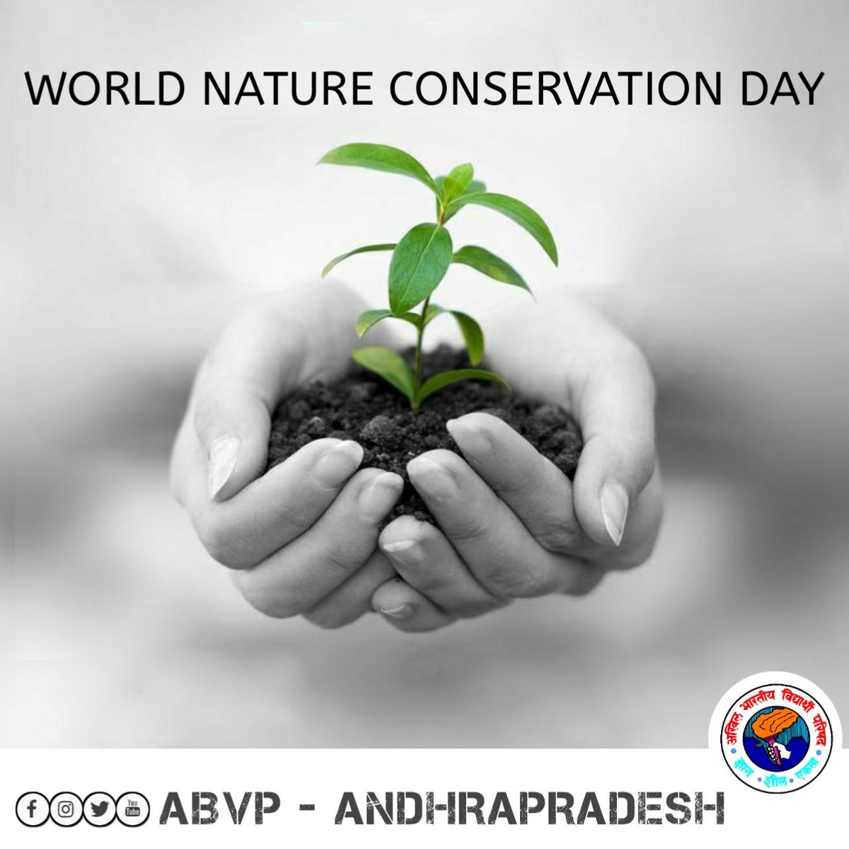 ABVP4AP's tweet photo. Reduce the use of electricity:
If we reduce energy consumption then power plants will need to produce less electricity and thus reducing the number of fossil fuels burned every day.
#WorldNatureConservationDay https://t.co/U7s84ijZDc
