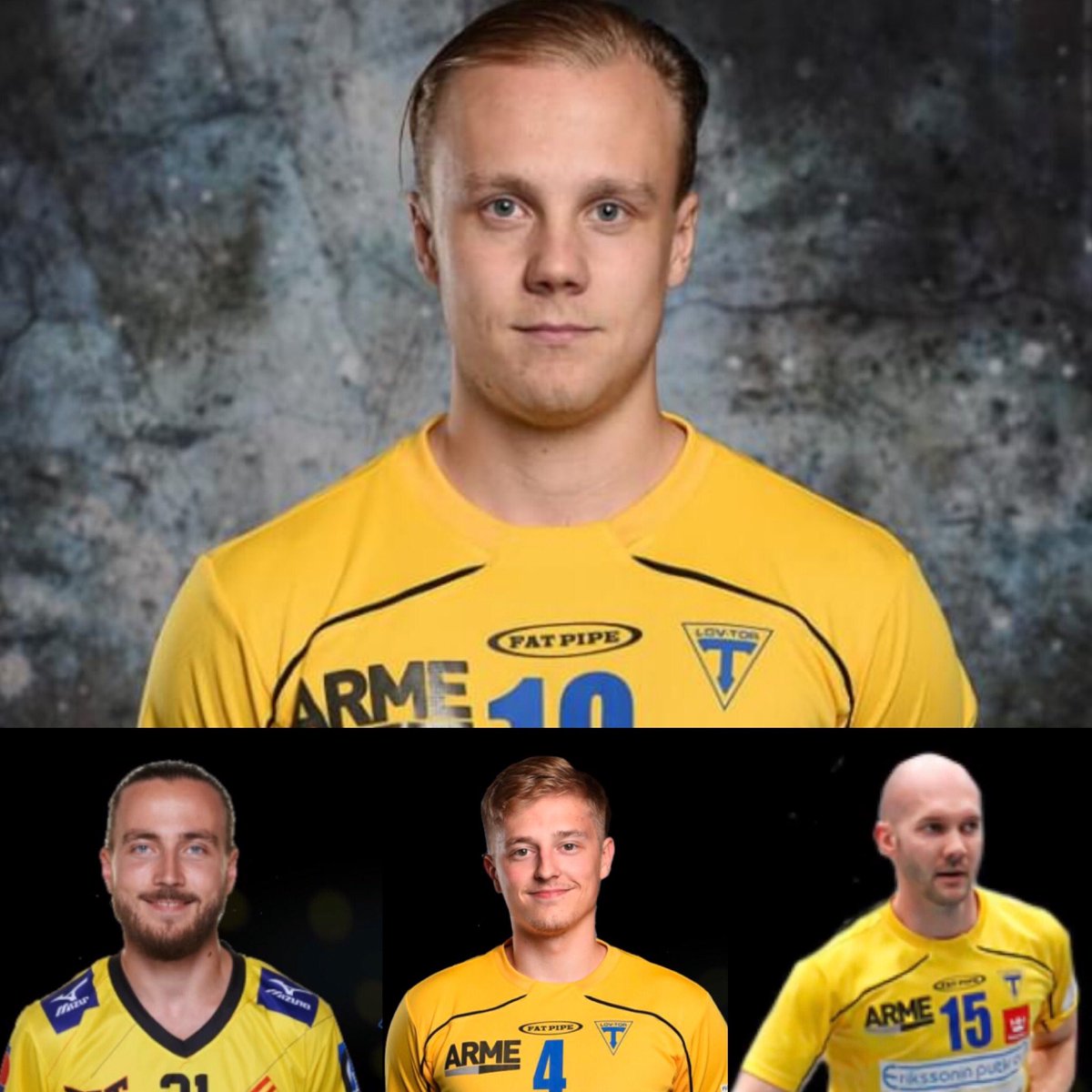 Kapteenisto kaudelle 2020-2021! 💛💙 #salibandy #innebandy