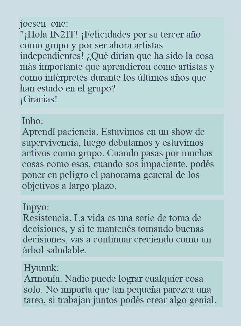 IN2IT_Arg's tweet photo. 28.07.20 -  [INFO] Sesión de AMA en Reddit r/KPOP de IN2IT.

#IN2IT #인투잇 #소년24 #BOYS24 #JIAHN #YEONTAE #INHO #HYUNUK #ISAAC #INPYO #아이젝 #이인표 #한현욱 #정연태 #황인호 #지안 #kpop #IntoTheNightFever #SorryForMyEnglish #SFME 

▪Comp. IN2IT 인투잇 Argentina▪ https://t.co/T6n7KS9wuW