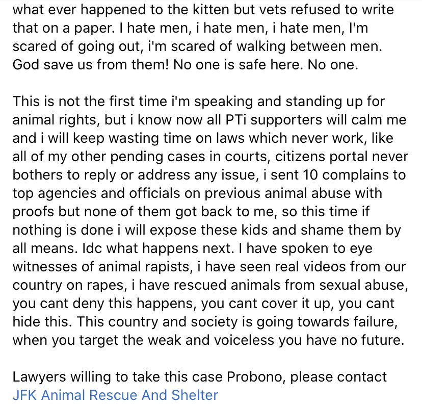 Muhamma09414975's tweet image. This is insane!! Speechless! What have we become. 15yrs old doing such stuff. This should be a wakeup call. Our future will be very dark if we won’t address the issue NOW!! #AnimalRights #kitten #TriggeringContent
