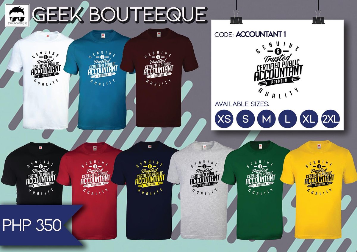 GBouteeque's tweet photo. Check our New Poster mga kaGeek!
⚪️Accountant Designs. PM us for orders! #BeGeek 😎 https://t.co/t2p5rDAKjp