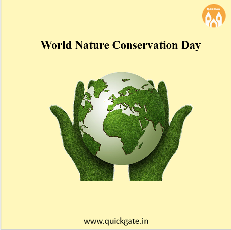 quickgate's tweet photo. On the World Nature Conservation Day create a healthy environment to safeguard the present and future generation.
#SaveNature #TreePlantation #SaveWater #SaveTree #Environment #SocietyManagement #BuildingSecurity #GatedCommunity #QuickGate #sdngroup https://t.co/TNZAxfb1FG