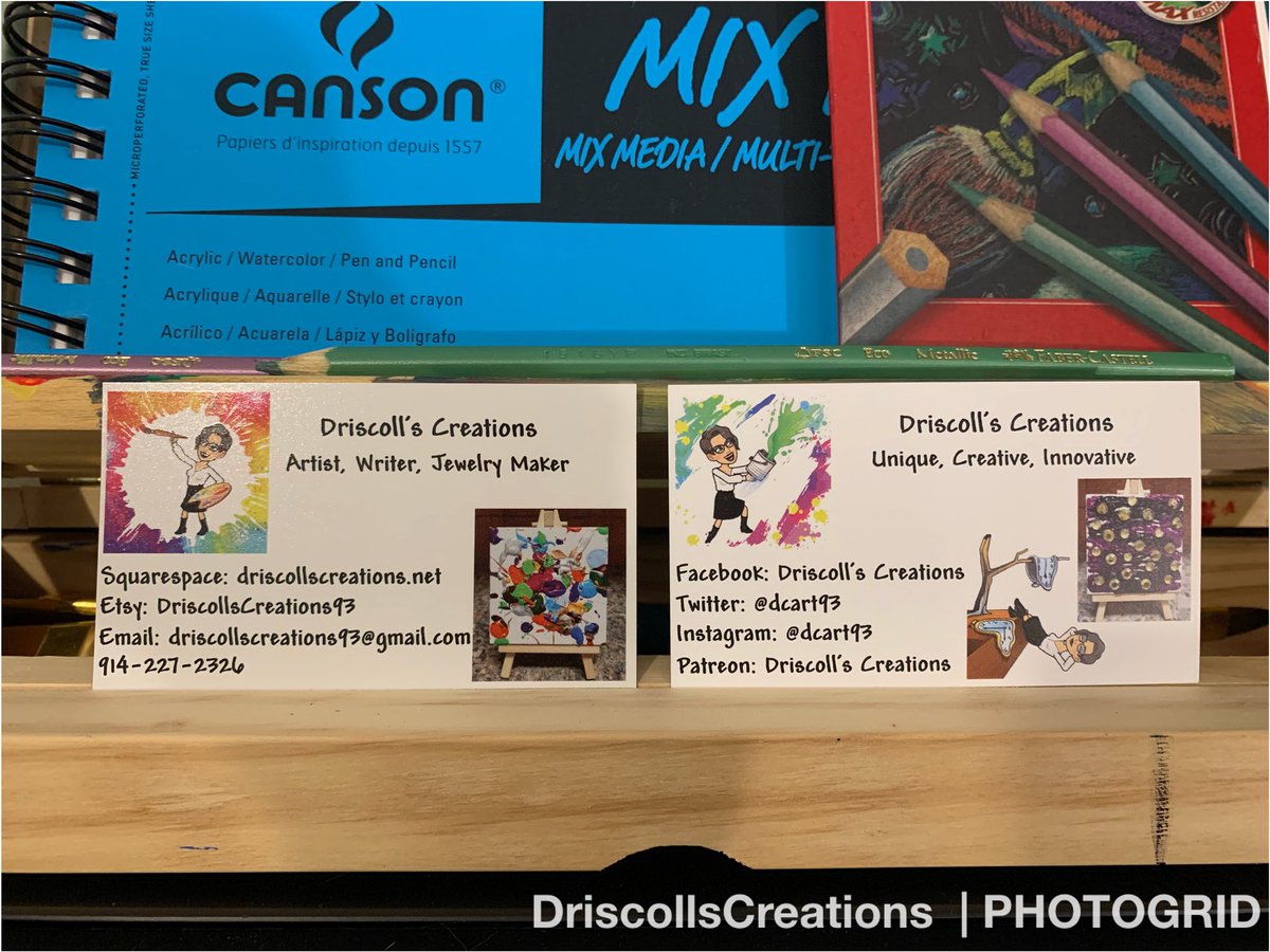 dcart93's tweet photo. 🎨🎉👩🏻‍🎨 #easel #art #artist #artsupplies #colorful #cute #mini #metallicencils #fabercastell #cansonsketchbook #mixmedia #writer #jewelrymaker #artsandcrafts #businesscards #bossbabe #etsyseller #squarespace #aspiringentrepreneur https://t.co/CnaADO1Uuj