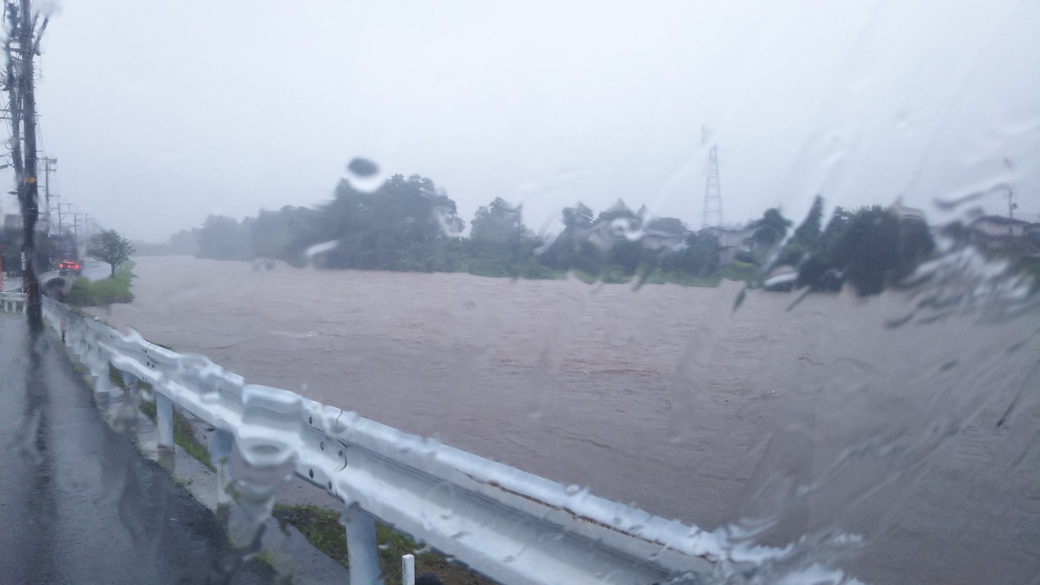 画像 山形市の須川 大雨特別警報 T Co Ovutkemitv まとめダネ