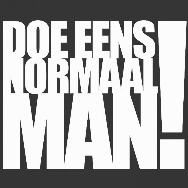 Stieft's tweet photo. Als iedereen nu eens ‘normaal’ zou doen... #doeeensnormaalman https://t.co/6ZNCSOE5Um