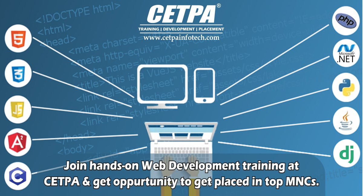 cetpainfo's tweet image. 💻 Join hands-on Web Development training at CETPA and get the opportunity to get placed in top MNCs. 

👉 Free demo class: bit.ly/2BB2KRn

📱 9212172602
📧 query@cetpainfotech.com
 
#WebDevelopment #WebDevelopmentonlinecourse #WebDevelopmentCertification #onlinecourses