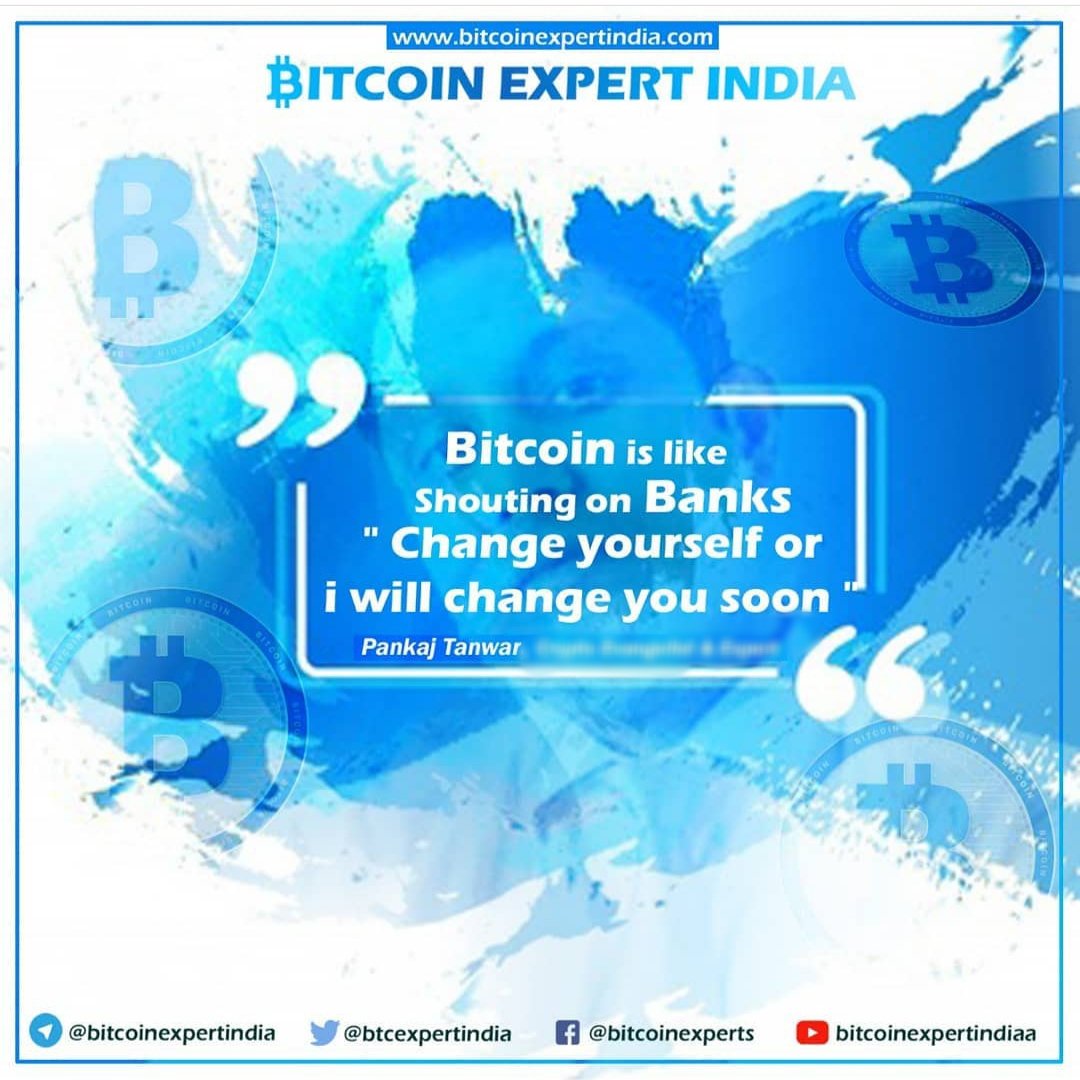 Btcexpertindia's tweet photo. #Bitcoin $11,000 ! 
We shared this quote two years ago and we are happy to see now Banks worldwide started listening to #Bitcoin https://t.co/j0ifWjxsr2