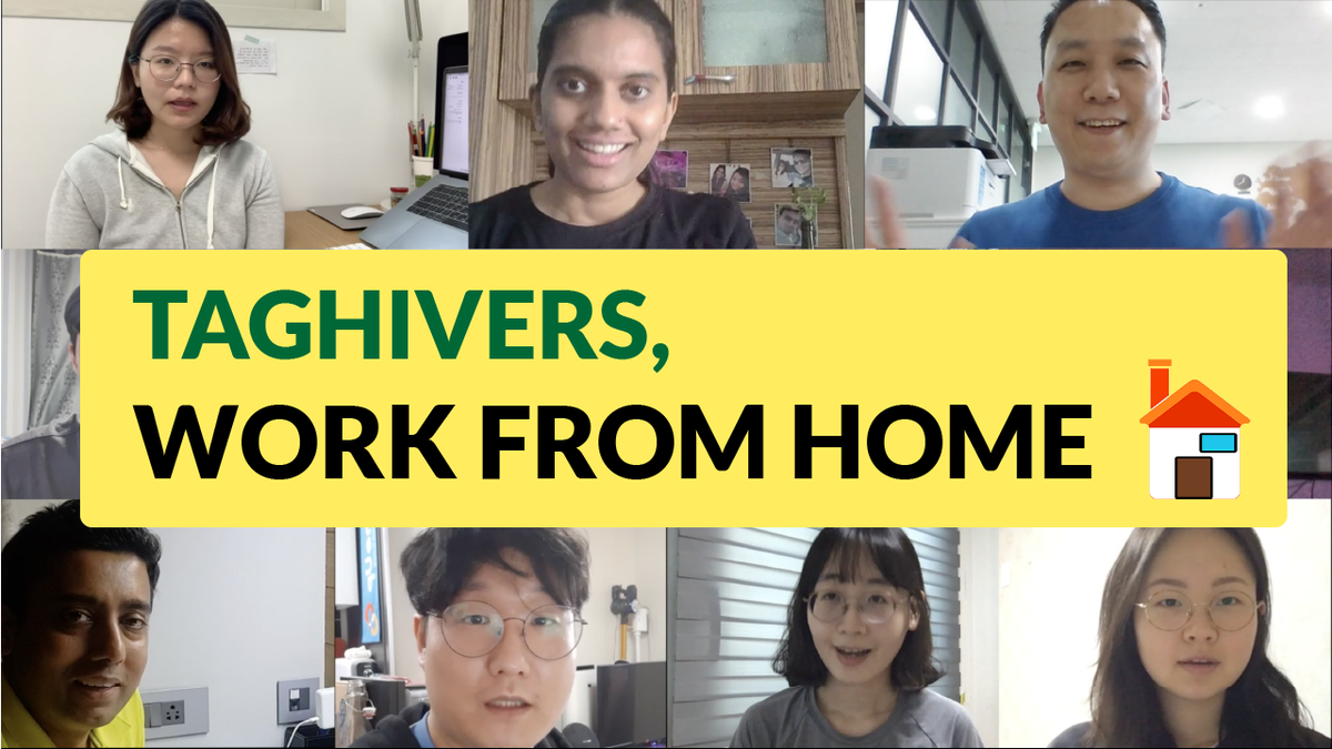 taghiveofficial's tweet photo. #ClassSaathi #TagHive #workfromhome #learnfromhome Welcome to the last [Meet the Team] video! Meet our TagHivers while they talk about how they work at home. 
Don't forget to subscribe to our YouTube Channel!
👉 https://t.co/o239TH15El https://t.co/2Fv7ObQLRu