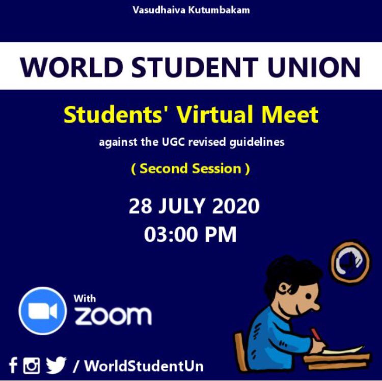 PawanMu78977931's tweet photo. #HaryanaStudents #cancelfinalyearexam #31StudentsAgainstUGC #SayNoToUGCGuidlines #StudentsInSCForJustice @WorldStudentUn @HaryanaStudents @MPStudents06 @MPStudentsUnity 
आज दोपहर 03:00 बजे फिर से छात्र शक्ति और छात्र एकता का प्रदर्शन होगा , सभी साथी इस में भाग लें https://t.co/B16xPuUMo6