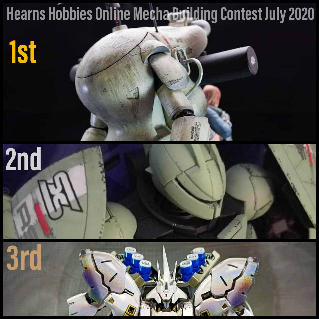 hearnshobbies's tweet photo. We received 24 entries in total for the Hearns Hobbies Online Mecha Building Contest.

The winners are:
1st T Yoshioka (1/20 S.A.F.S Fireball SG Intruder Resin)
2nd Y A Nugraha (Unit x-R99 wolf squad)
3rd B Winter-Giles (Rg sazabi)

See all of the entries:
https://t.co/Ybw9k6kJMv https://t.co/TY4jzdTMuo