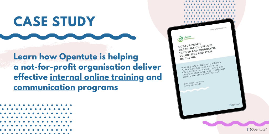 OpenTute's tweet photo. Are you a not-for-profit organisation looking to transition your learning and collaboration process to online?

https://t.co/Vs84Xrcf24

#learningmanagement #mobilelearning #lms #opentute #sociallearning #onlinecommunity #notforprofit https://t.co/PcILC7CsQp