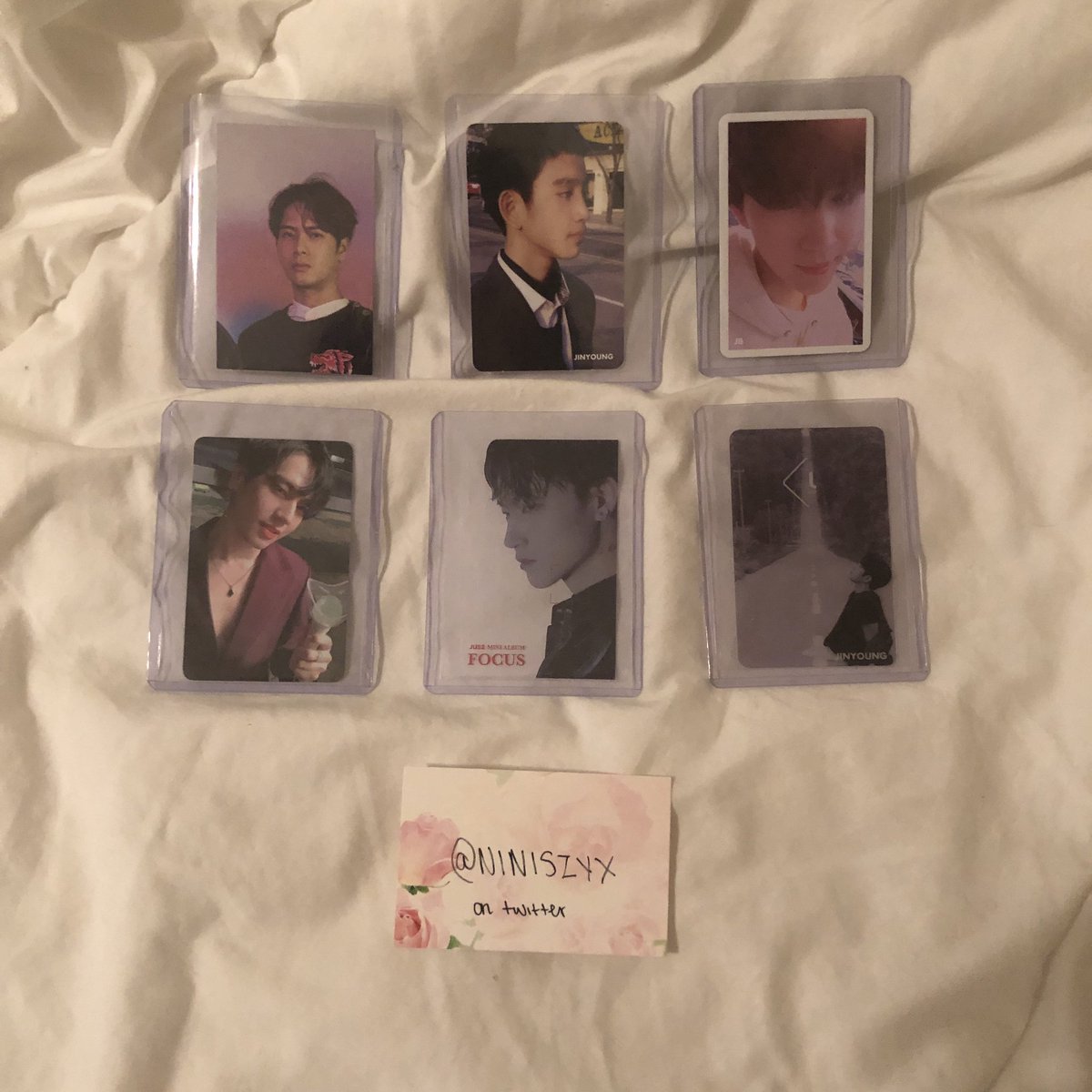 NINISZYX's tweet photo. WTS Various GOT7 photocards 

$7 each shipped (stamped shipping) 
$5 shipped for transparent PCs 

Dm me for questions! 

@kpopthriftshop @kpopswapndrop @got7tradingUSA @GOT7trading @IGOT7Trading @got7_trade #Jinyoung #JacksonWang #JB #Jaebeom #Mark #Yugyeom https://t.co/KI3lpcbc7p