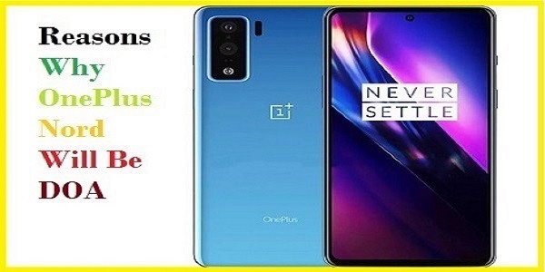 Bondwalker3's tweet photo. Reasons Why OnePlus Nord Will Be DOA

OnePlus has decided to launch its latest smartphone at an incredibly low price. You can’t count this phone under the flagship phone by the OnePlus...
#Oneplusnord  #oneplusmobiles

https://t.co/sYMsLPnNEk https://t.co/HSu4zyEBlW