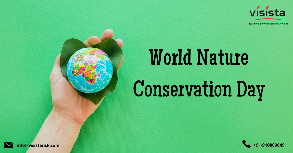 visistarisk's tweet photo. The best insurance for our future is protecting what we are gifted by mother earth. This #WorldNatureConservationDay, let's vow to conserve nature and preserve it for the generations to come.

#conservation #environmental #environmentalsustainability  #StrongerVisista https://t.co/7ciTVziwyA