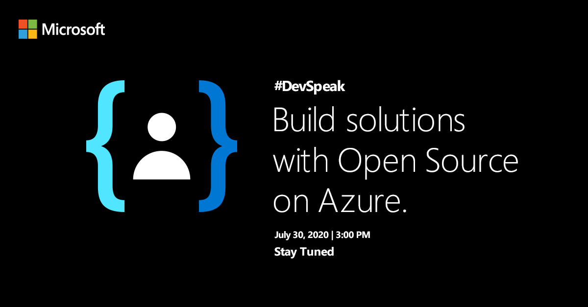 msdevindia's tweet photo. Learn about Apache Kafka, Databases on #Azure, Kubernetes, building cloud-native projects on July 30, 2020, at #DevSpeak. Catch @abhi_tweeter, Senior Developer Advocate, Microsoft, as he takes over @msdevindia to answer your queries. https://t.co/KL68M8grW5