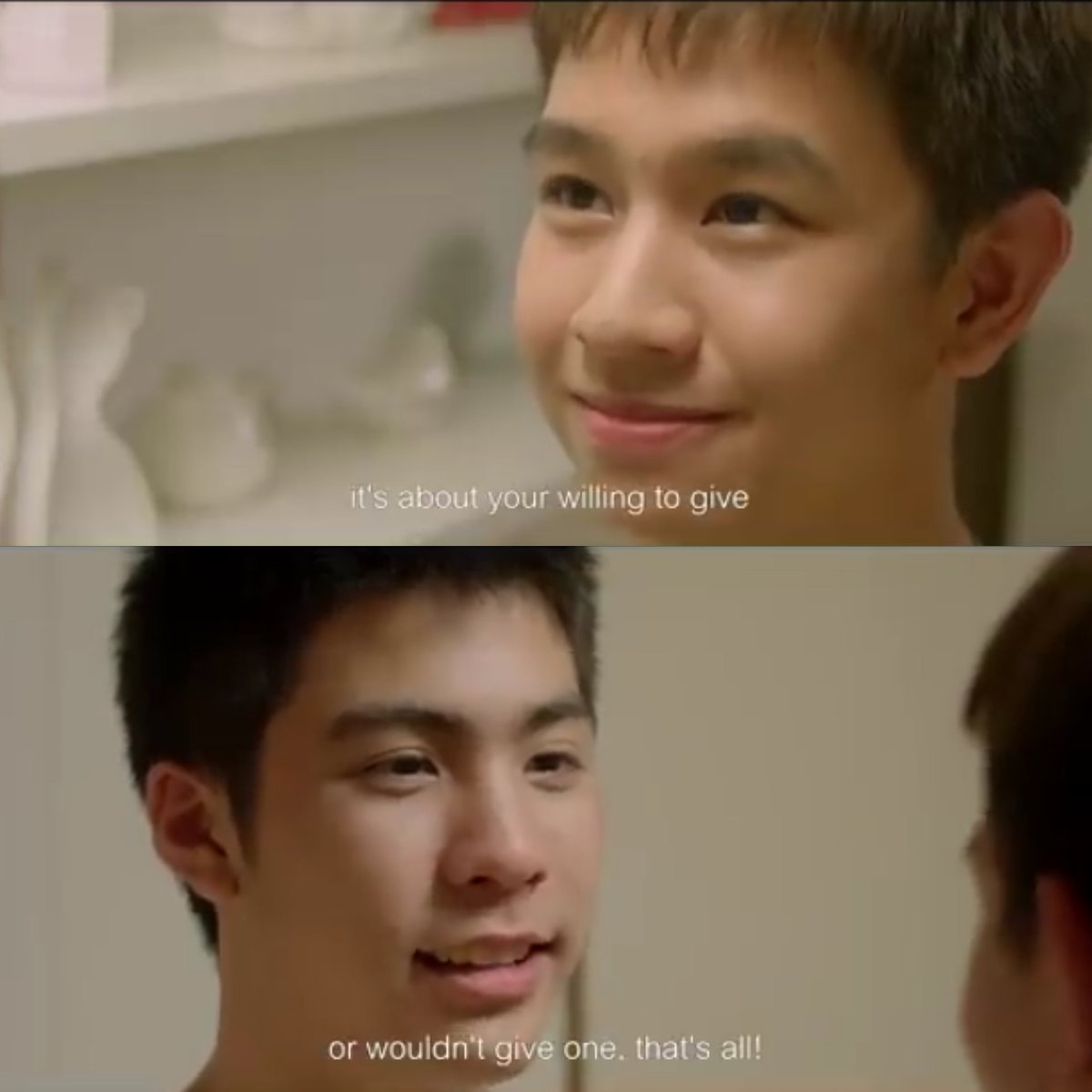 maesuppp's tweet photo. "Love isn't about whether you dare to or not to , it's about your willing to give or wouldn't give one,  that's all"

Golf , My Bromance the movie

#Mybromance
#Mybromance2
#GolfBank
#2Fluke https://t.co/Iy72K1TDke