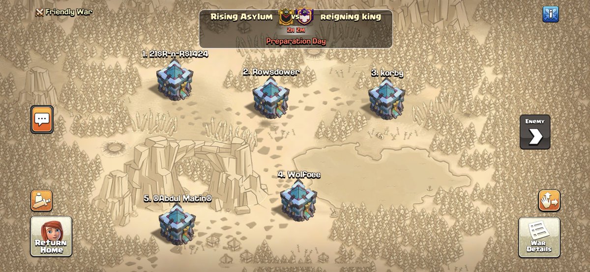 After a Bye week, we are ready for WCL Week 3. Good Luck RK!!