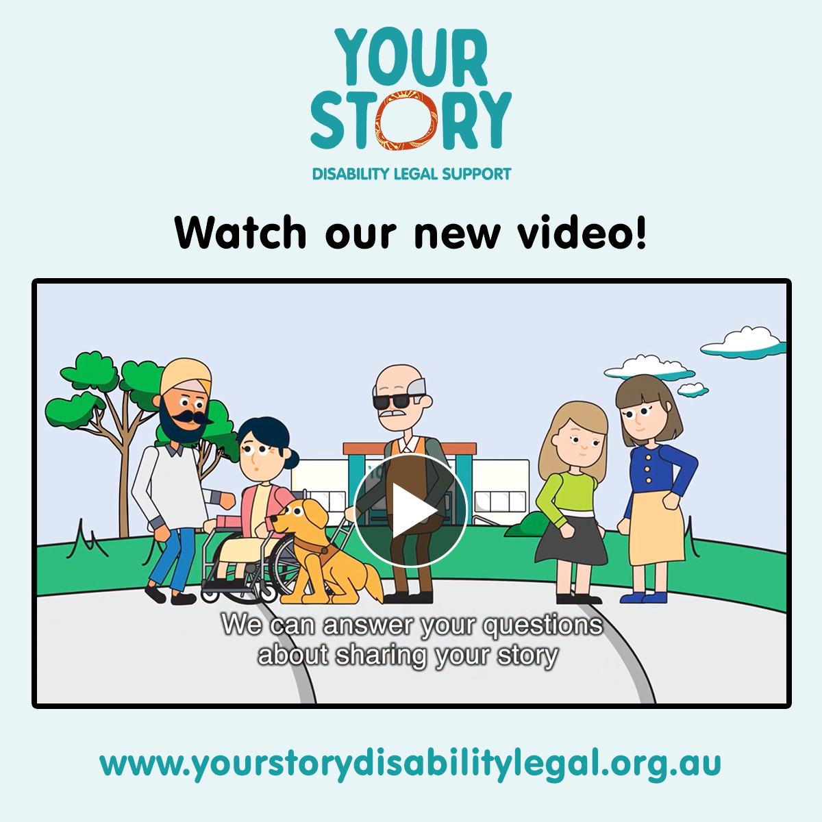 LegalAidSA's tweet photo. Are you thinking about sharing your story with the Disability Royal Commission & would you like legal support?
Watch this short video about the types of free legal support Your Story can offer you:
https://t.co/S5sfixmCYY #YourStoryDisabilityLegalSupport #DisabilityRCsupport https://t.co/88xcYqrNrv
