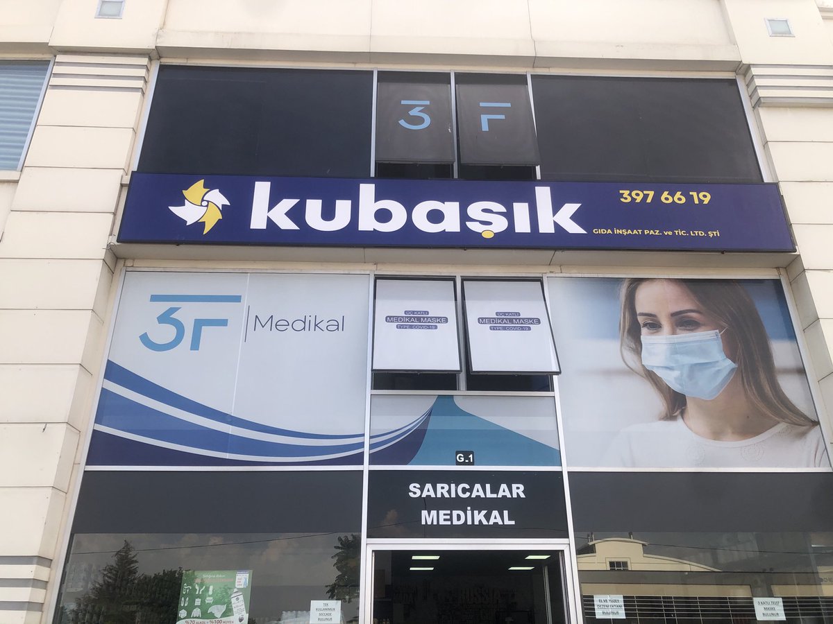 Kubaşık gıda &amp; 3f medikal &amp; sarıcalar medikal