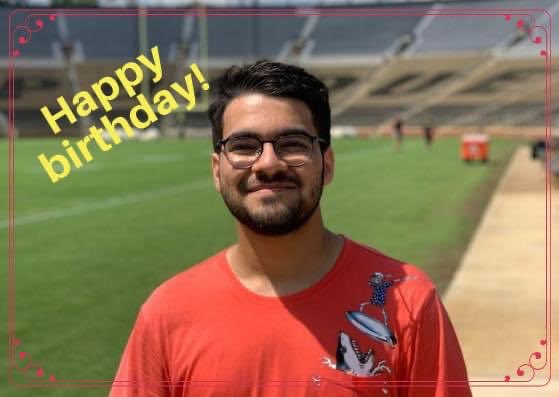 <a href="/lurkingpuppet/">Vibhor Janey</a> Happy 23rd birthday Vibhor! Wishing you the best and sending you lots of love and wishes. <a href="/SomnaJ/">Somna Janey</a>