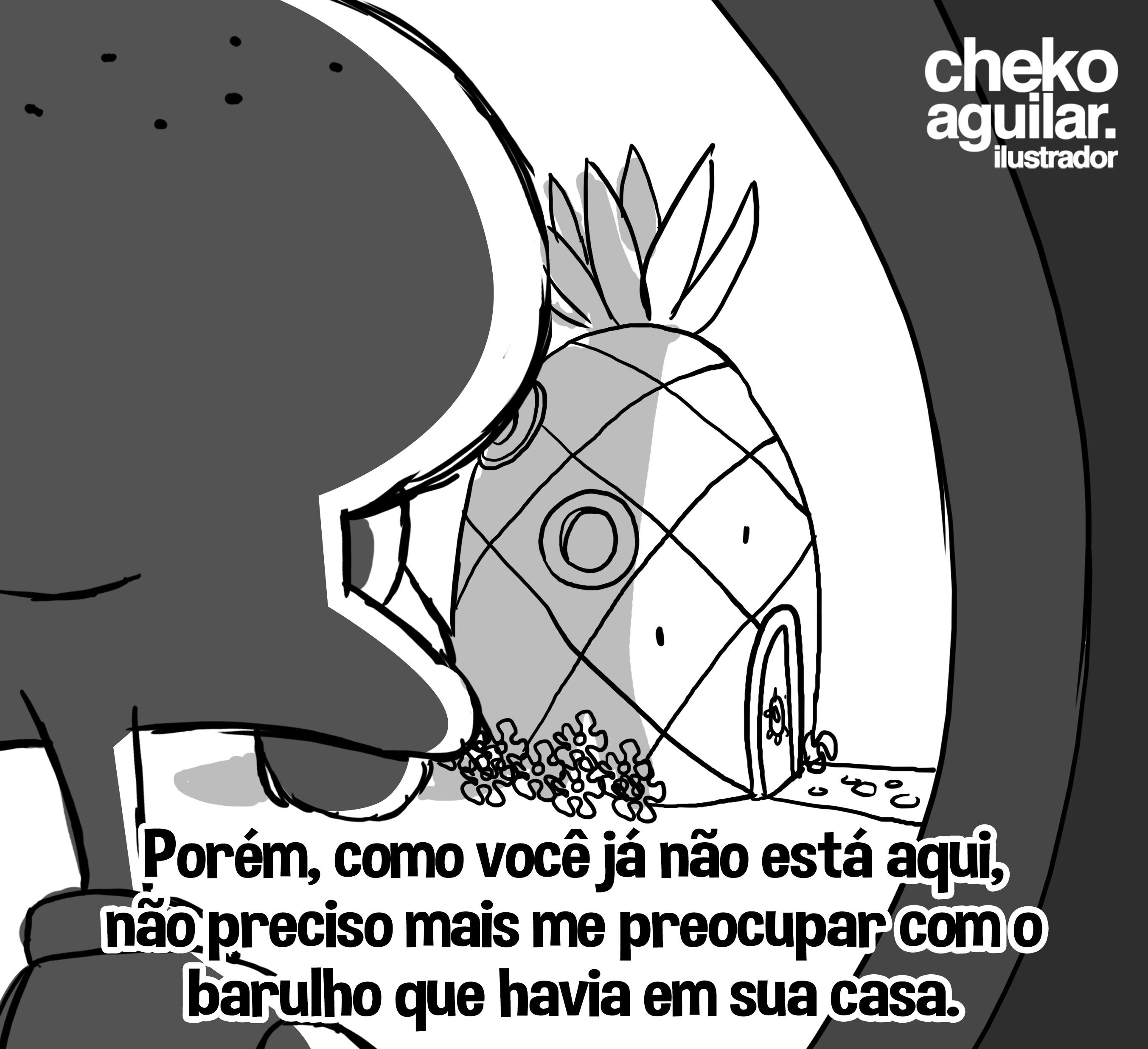 Choramos! Tirinha retrata como seria Fenda do Biquíni após morte de Bob  Esponja, e emociona internautas: Perdi o rumo da minha vida - Hugo Gloss