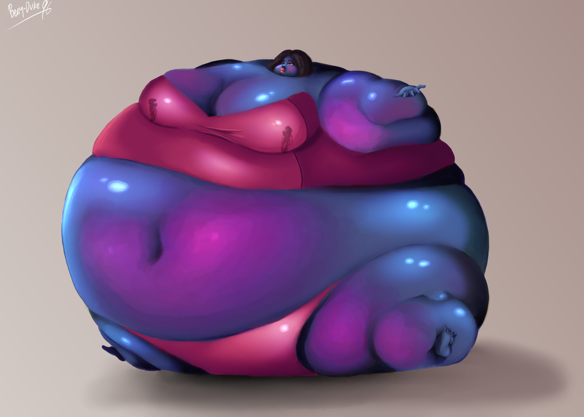 Brianna on X: Fan art of me as a blueberry! Haha, In love! 💙 support this  person, give them a follow. Or just compliment their art because they did  so well!  X