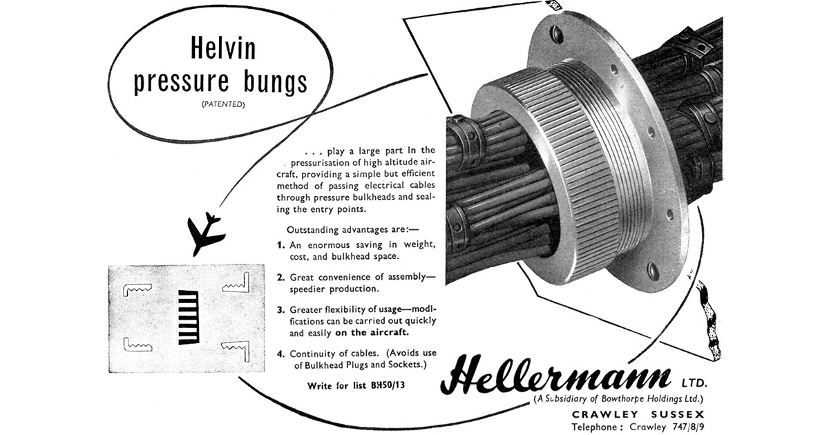 #MADEFORTAKEOFF: in #1953 wisten wij al dat precisie-onderdelen op maat de sleutel zijn tot een echte ‘take off’ van de luchtvaartindustrie: hellermanntyton.nl/competenties/m…
#MADEFORREAL #HellermannTyton #luchtvaart #vliegen #vliegtuig #aerospace #aerospaceindustry #bedrijfshistorie