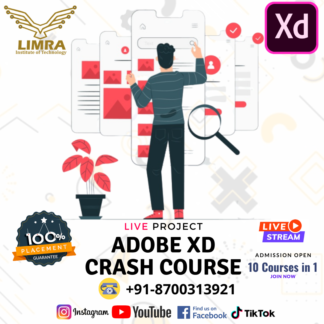 LimraInstitute's tweet photo. Design Mobile Apps: UI, UX &amp; Prototyping in Adobe XD
👉 Adobe XD Online Training
👉 (Simply Easy Learning)
😍 The Complete Guide to Designing Apps in Adobe XD Create interactive prototypes WITHOUT any coding! #limrainstituteoftechnology #AdobeXD https://t.co/v05zXPZw6h